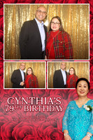 March 15, Cynthia's 79th Birthday