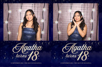 September 13, Agatha turns 18