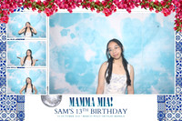 October 4, Sam's 13th Birthday