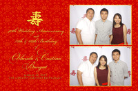 March 23, 40th Wedding Anniversarry of Orlando And Cristina Bongat