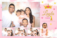 January 11, Layla's 1st Birthday