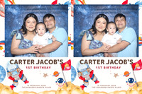 February 15, Carter Jacob's 1st Birthday