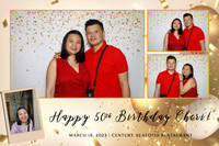 March 18, Cheri's 50th Birthday