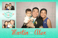 Oct. 12, Martin and Alex Wedding