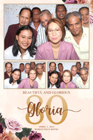 April 2, Gloria's 80th Birthday