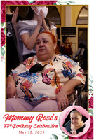 May 12, Mommy Rose's 77th Birthday Celebration