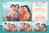 April 15, Benj's 2nd & Belle's 1st Birthday