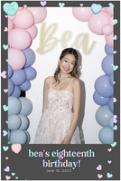 June 19, Bea's Eighteenth Birthday (Buddy)