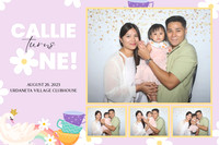 August 26, Callie turns One!
