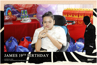 August 28, James 19th Birthday