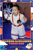 September 16, Pearson Alexander turns One