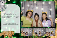 September 23, Kendra's 10th Birthday