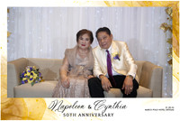 January 5, Napoleon & Cynthia's 50th Wedding Anniversary