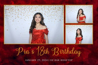 January 27, Pia's 18th Birthday