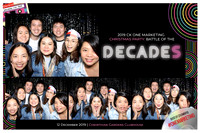 Dec. 12, CK ONE Marketing Christmas Party: Battle Of The Decades