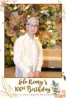 April 14, Lolo Remy's 100th Birthday