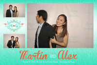 Oct. 12, Martin and Alex Wedding
