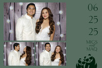 June 25, Migs & Maq's Wedding (Photobooth)