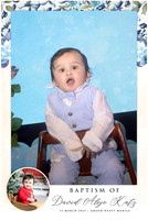March 15, Baptism of David Alejo Katz